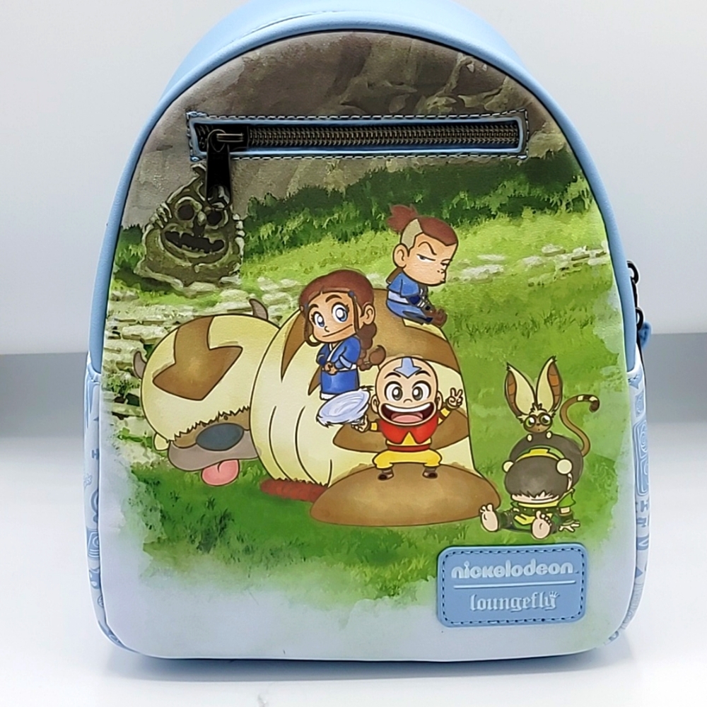 NWT Loungefly backpack Avatar the Last Airbender blue